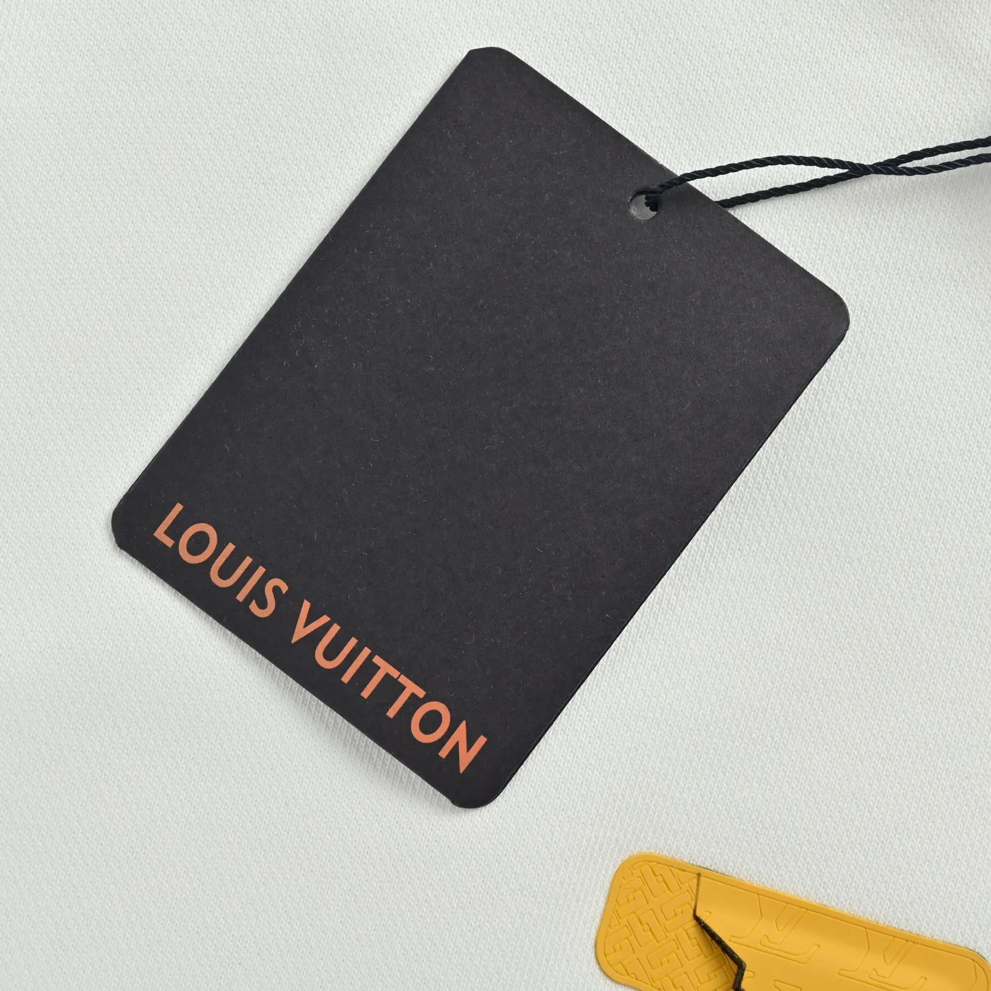 Louis Vuitton/Louis Vuitton 25Fw three-dimensional logo print crew neck sweatshirt